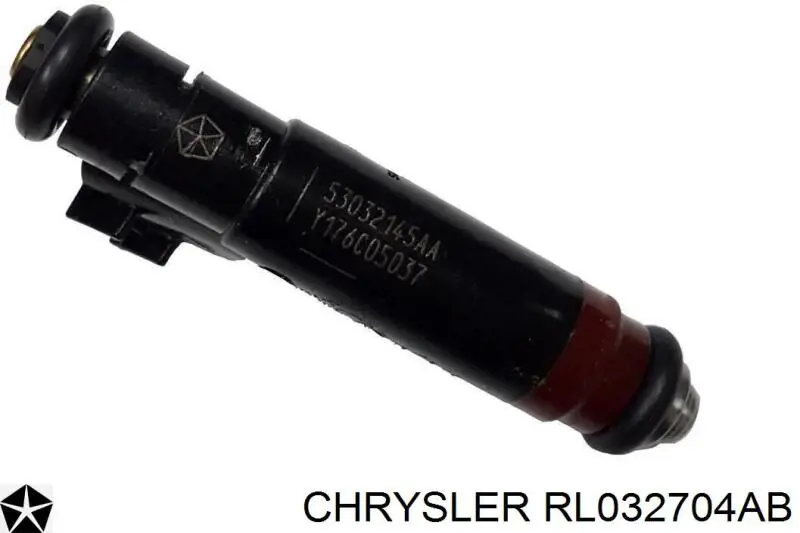 RL032704AB Chrysler inyector de combustible