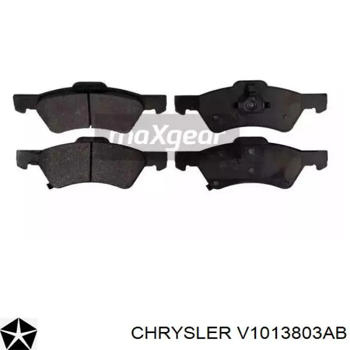 V1013803AB Chrysler pastillas de freno delanteras