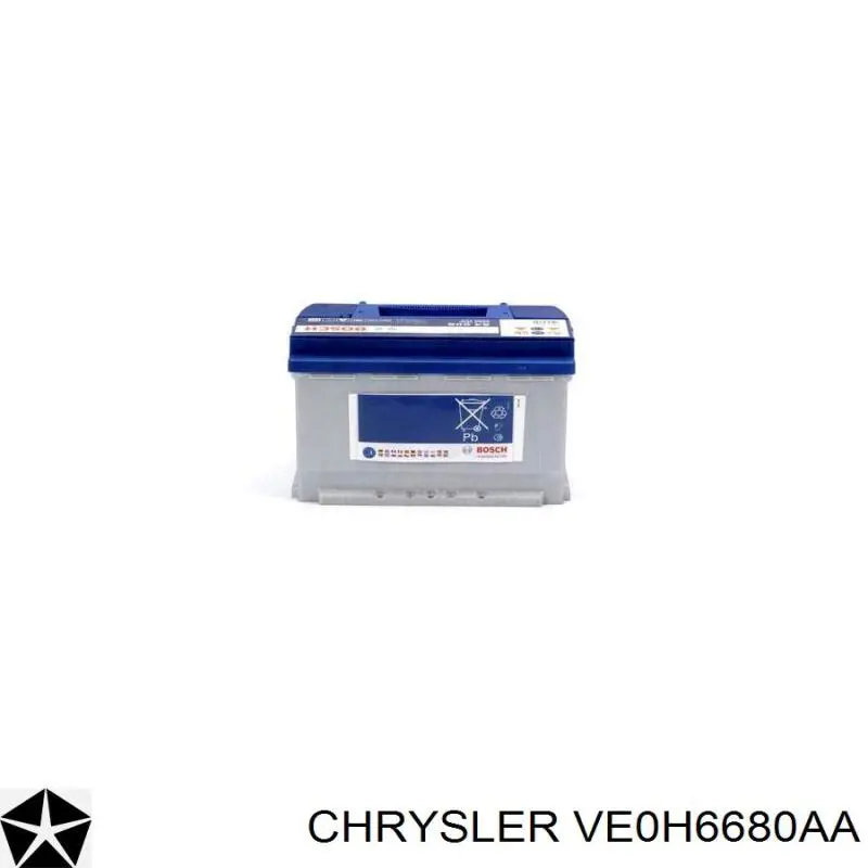 Batería de arranque Chrysler BBAH7700AB precio, desde 118,96 EUR