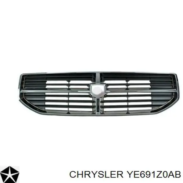 YE691Z0AB Chrysler panal de radiador