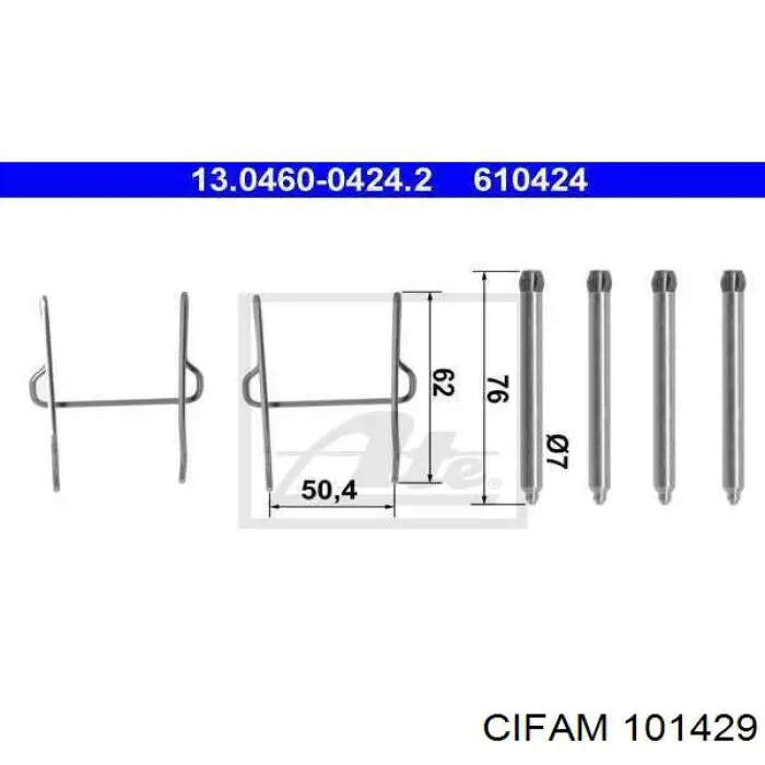 Cilindro de freno de rueda trasera C476 Case