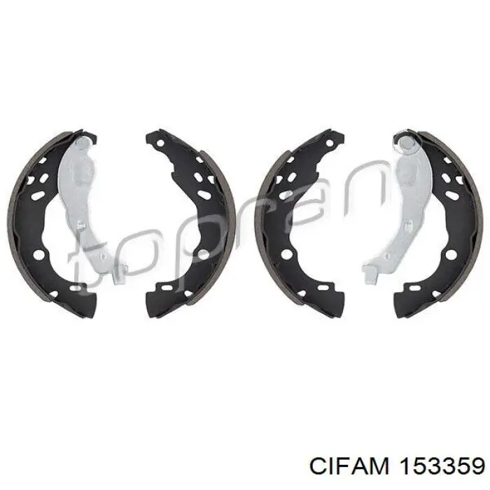 Zapatas de freno de tambor traseras Cifam 153359 precio, desde 28,27 EUR