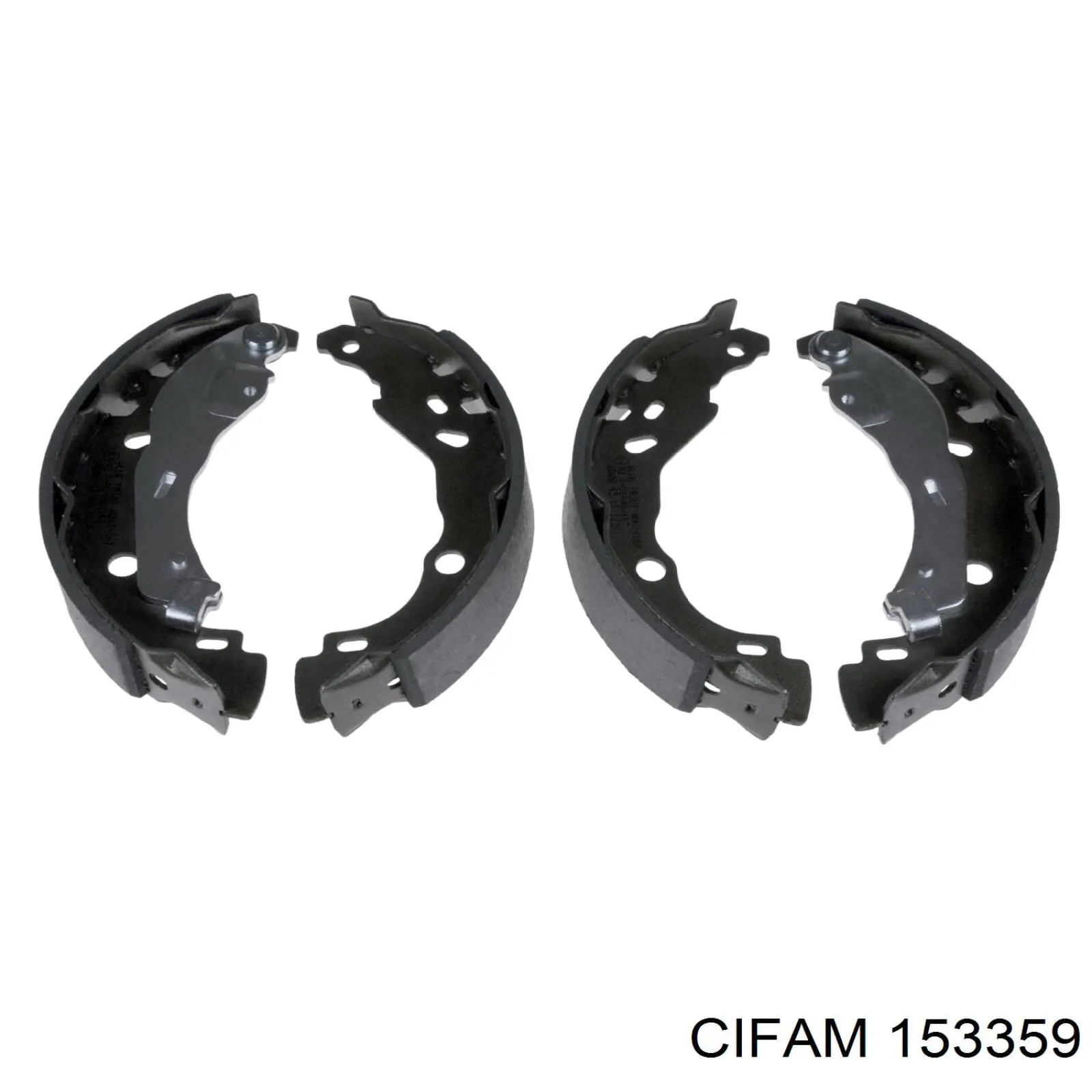 Zapatas de freno 153359 Cifam