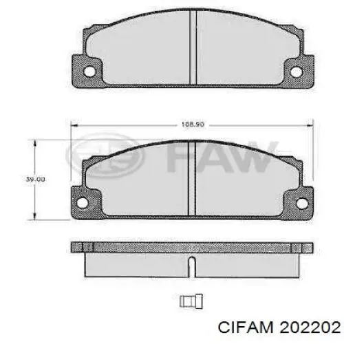 202-202 Cifam cilindro principal de freno