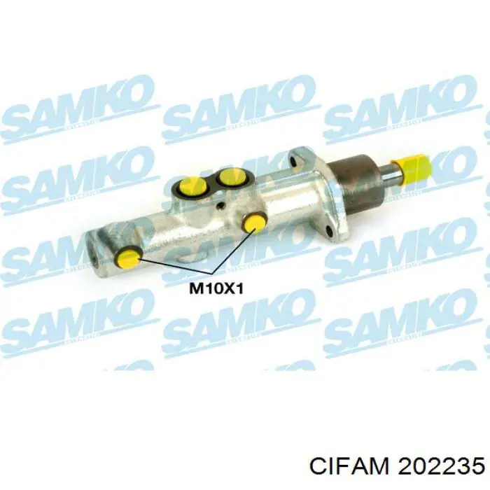 Cilindro maestro de frenos 202235 Cifam