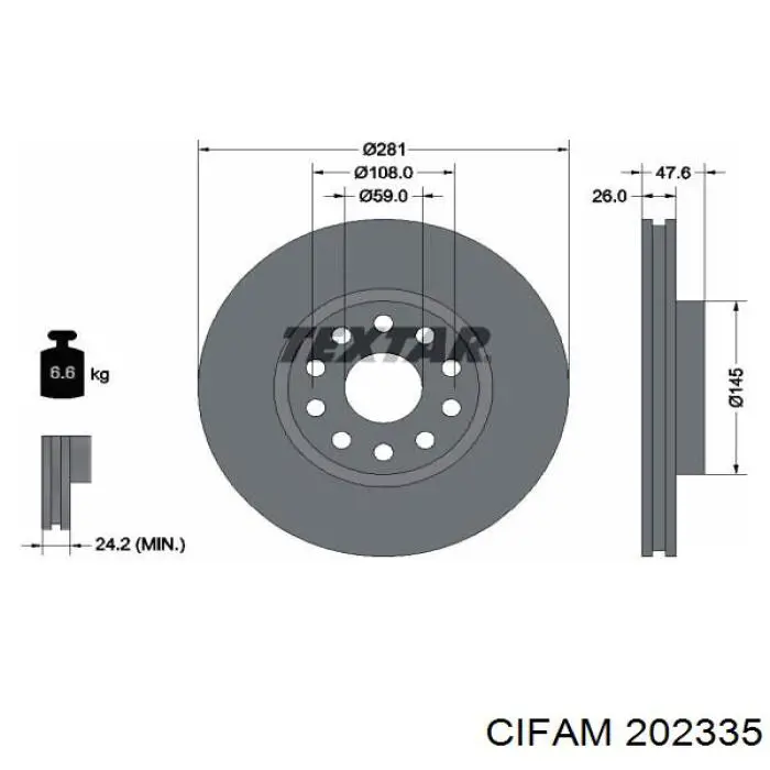 Cilindro principal de freno Chevrolet Spark (Matiz) M200, M250