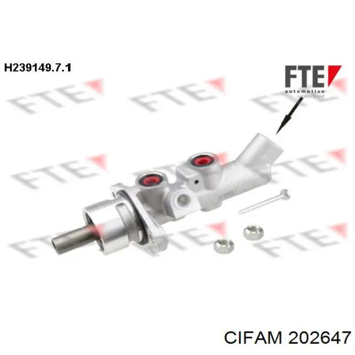 Cilindro maestro de frenos Japan Parts PF260 precio, desde 47,92 EUR