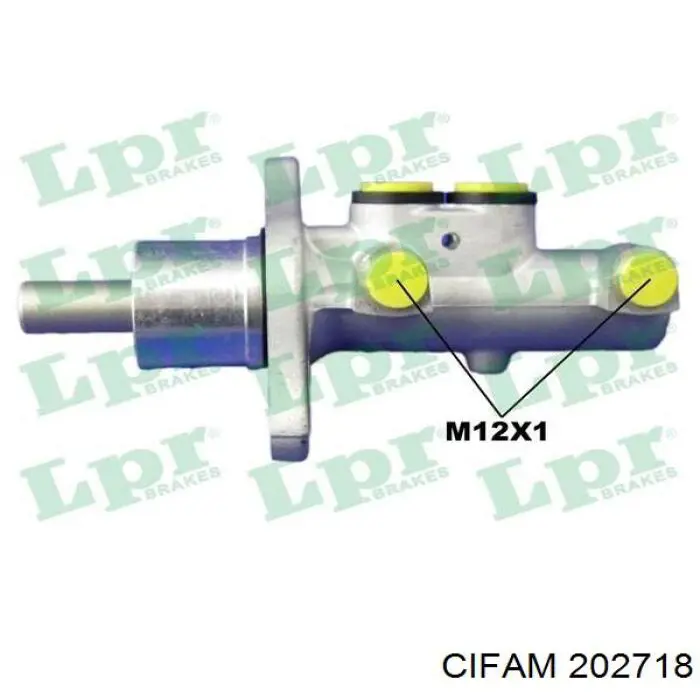 Cilindro maestro de frenos Cifam 202718 precio, desde 34,85 EUR