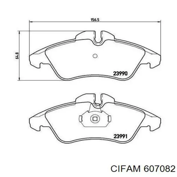 Junta homocinetica 607082 Cifam