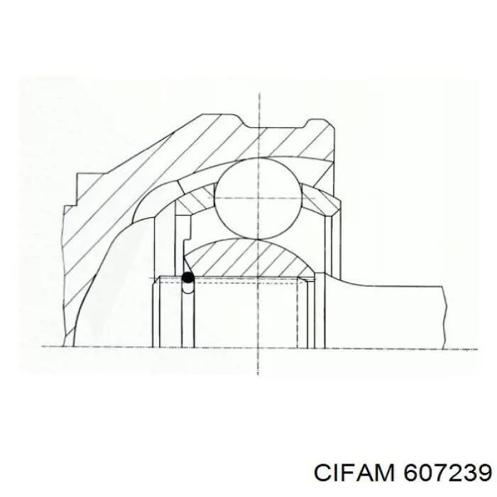 Junta homocinetica 607239 Cifam