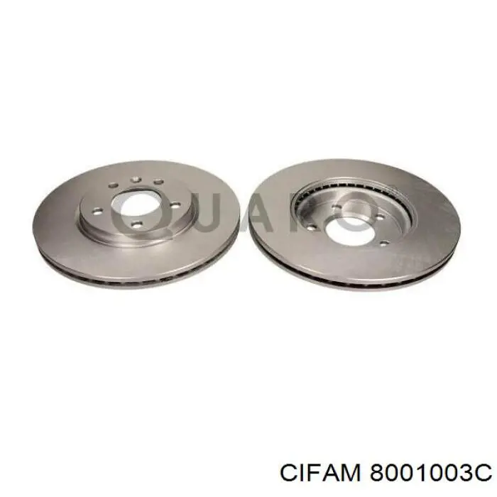 800-1003C Cifam disco de freno delantero