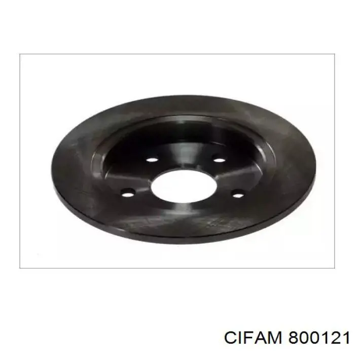 Disco de freno trasero Ford Sierra 1 GBC