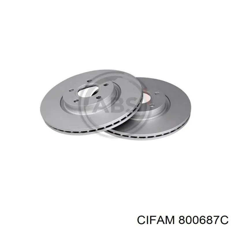 Freno de disco delantero Volvo V40 525, 526