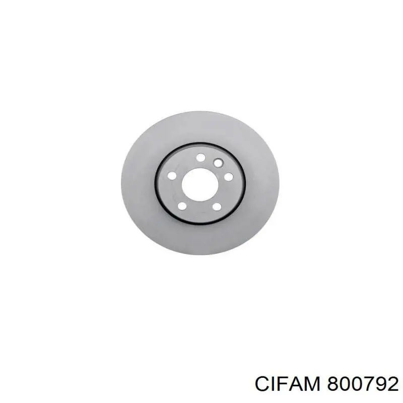 Disco de freno 800792 Cifam
