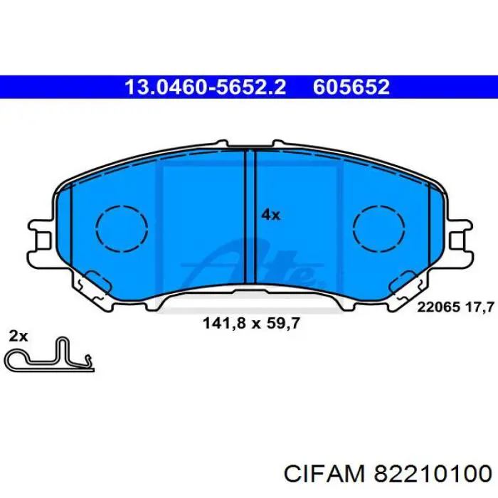 Pastillas de freno delanteras Nissan Qashqai 2 J11