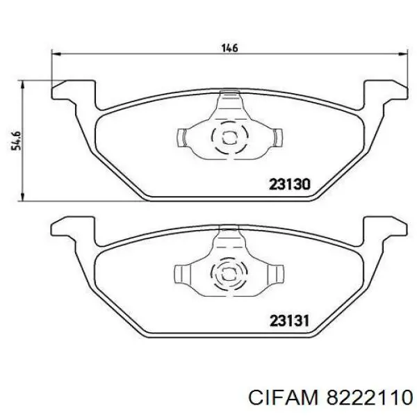 Pastillas de freno delanteras Seat Ibiza 5 KJ1, KJG