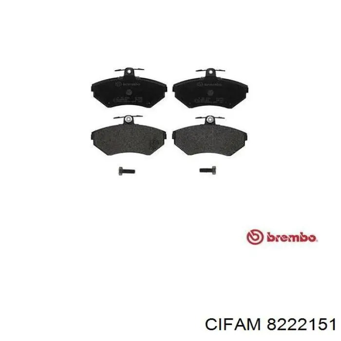 Pastillas de freno delanteras Seat Ibiza 2 6K1