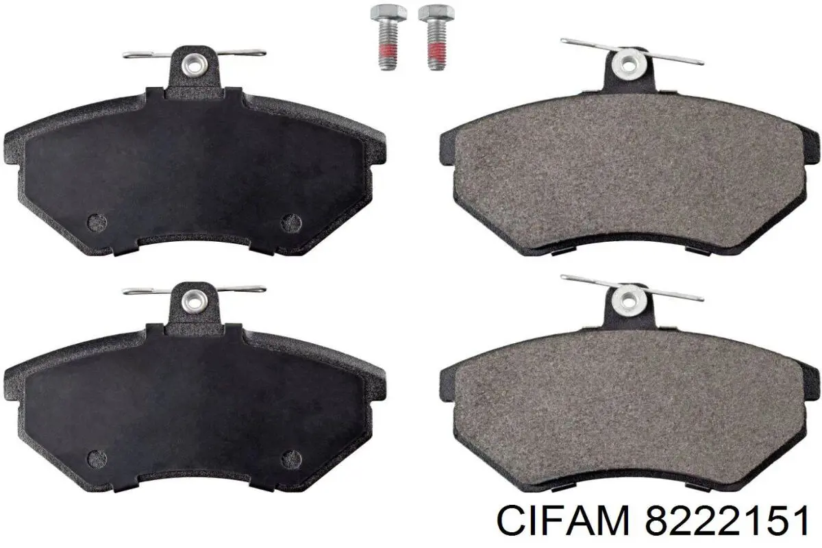 Pastillas de freno delanteras Seat Ibiza 2 6K1