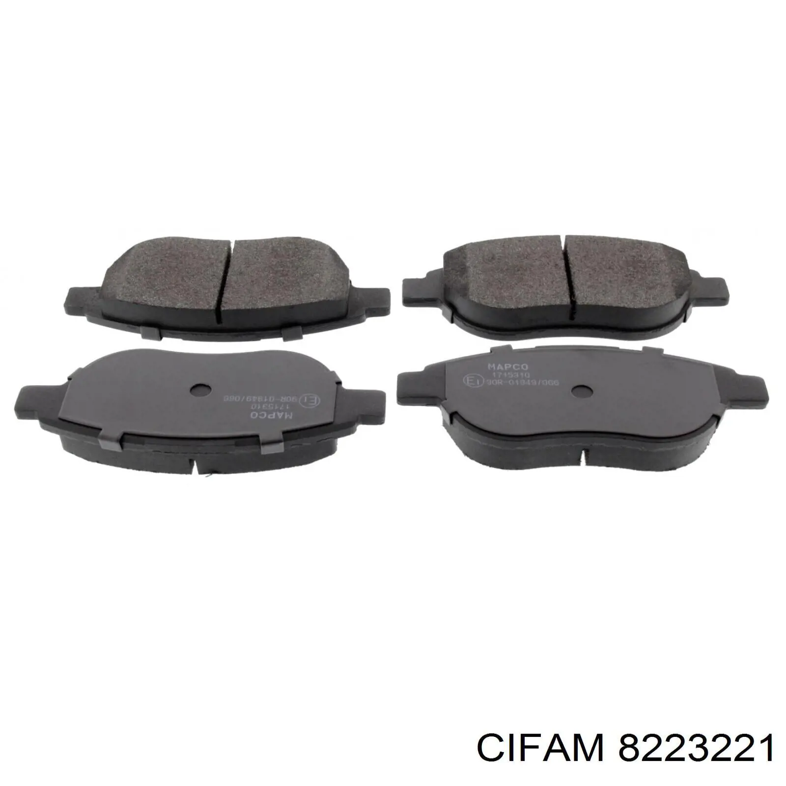 Pastillas de freno delanteras Citroen C3 1 FC