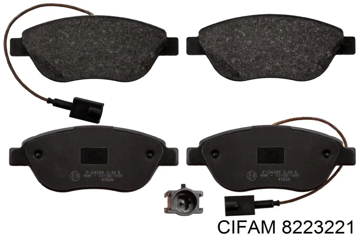 Pastillas de freno delanteras Citroen C3 1 FC