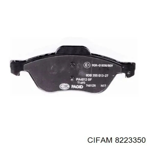 Pastillas de freno delanteras Renault Laguna 2 BG0, BG1