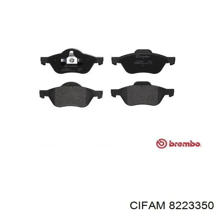 Pastillas de freno delanteras Renault Laguna 2 BG0, BG1