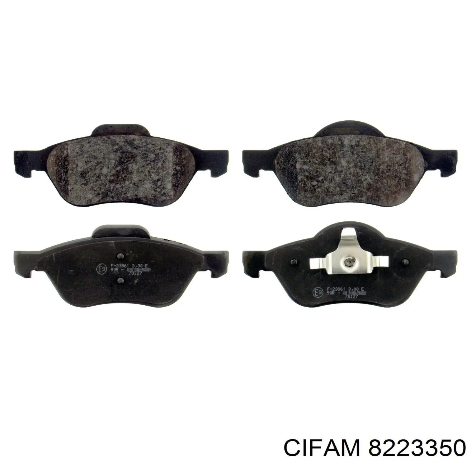 Pastillas de freno delanteras Renault Laguna 2 BG0, BG1