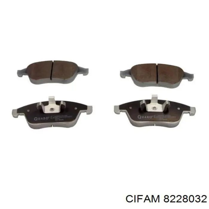 Pastillas freno delanteras Cifam 8228032 precio, desde 41,29 EUR