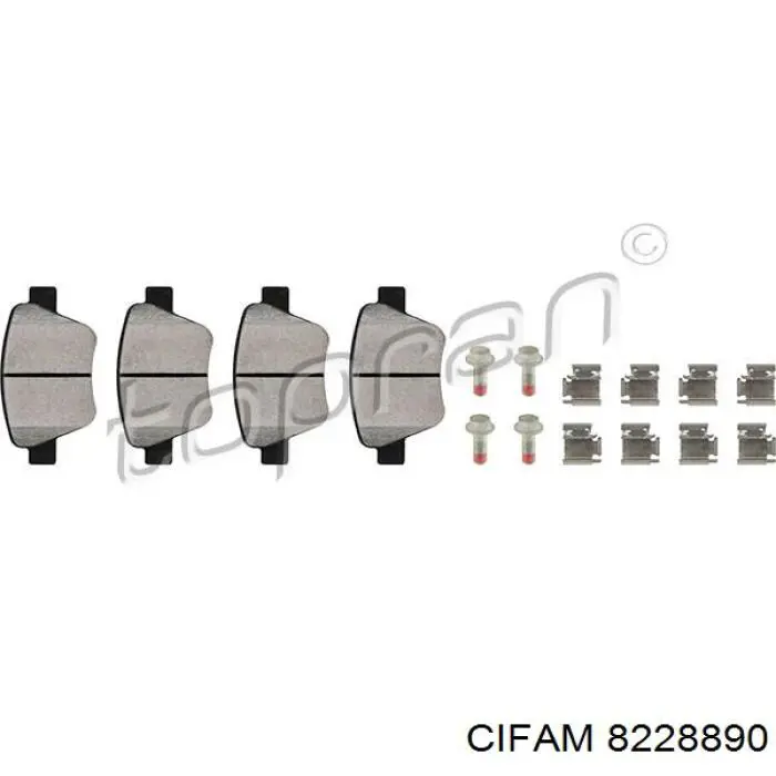 Pastillas de freno traseras Volkswagen Jetta 6 162, 163, AV3, AV2, AY2, AY3