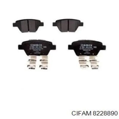 Pastillas de freno traseras Volkswagen Jetta 6 162, 163, AV3, AV2, AY2, AY3