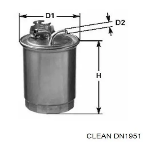 A6280920101 Mercedes Filtro de gasolina