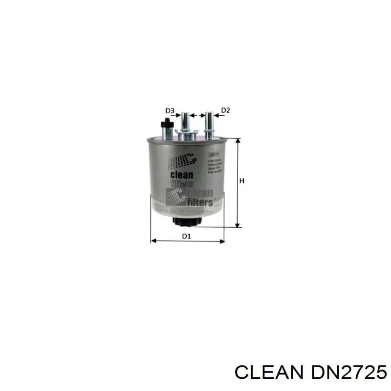Comprar DN2725 Clean Filtro diesel