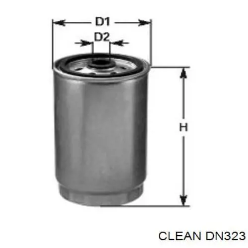 DN323 Clean filtro combustible