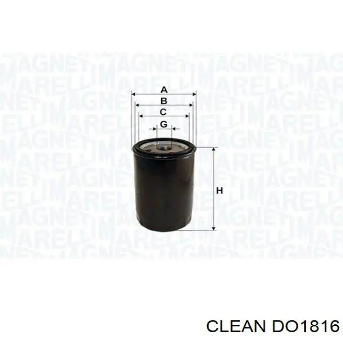 DO1816 Clean filtro de aceite