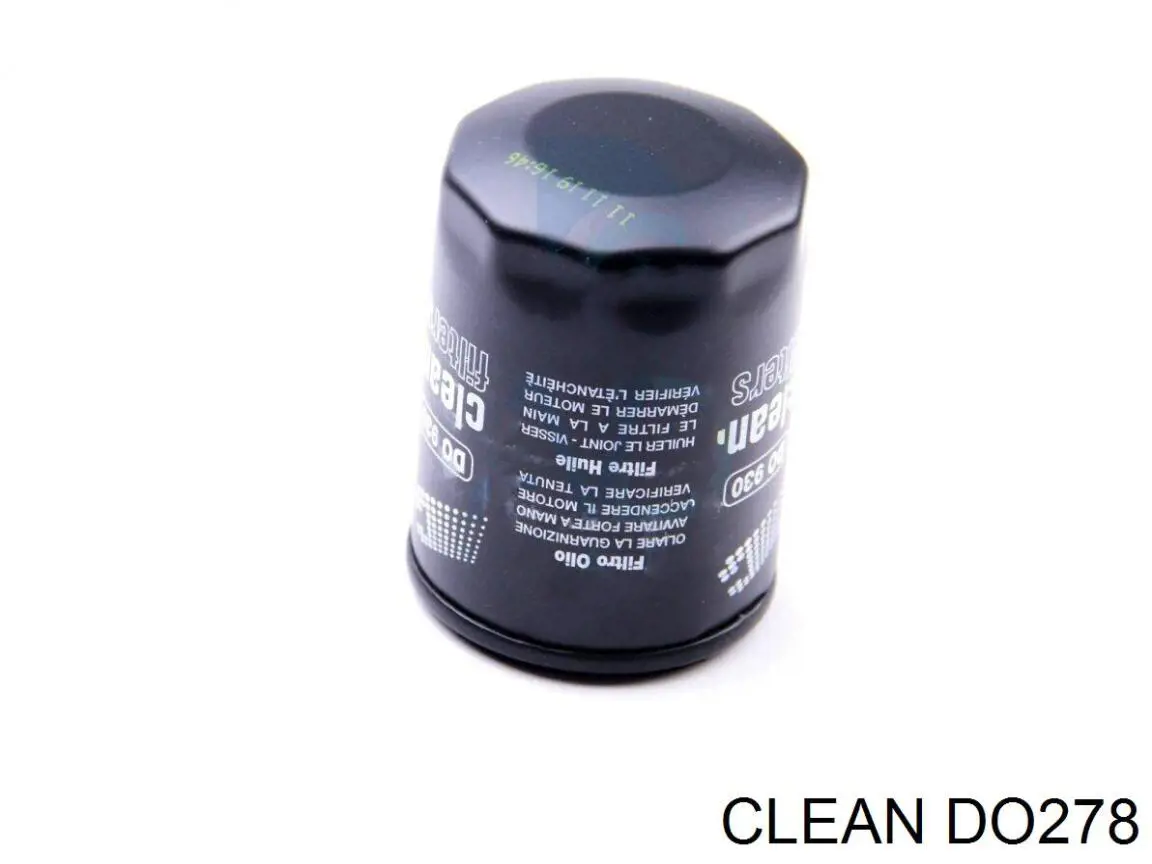DO278 Clean filtro de aceite