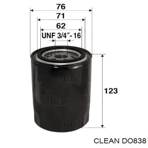 DO838 Clean filtro de aceite