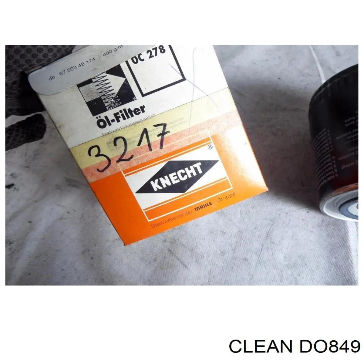 DO849 Clean filtro de aceite