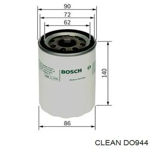 DO944 Clean filtro de aceite
