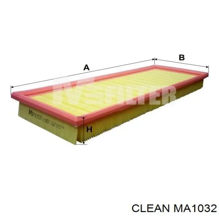 MA1032 Clean filtro de aire