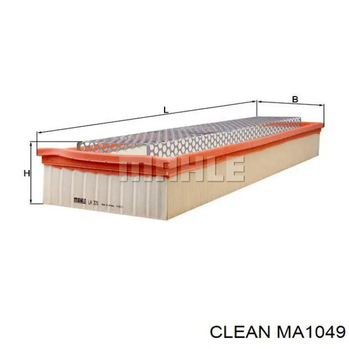MA1049 Clean filtro de aire