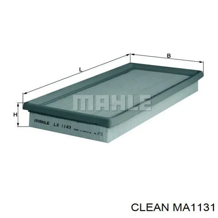 MA1131 Clean filtro de aire