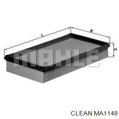 MA1148 Clean filtro de aire