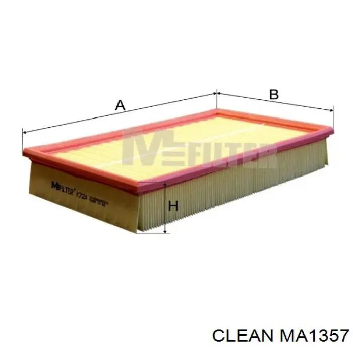 Filtro aire Clean MA1357