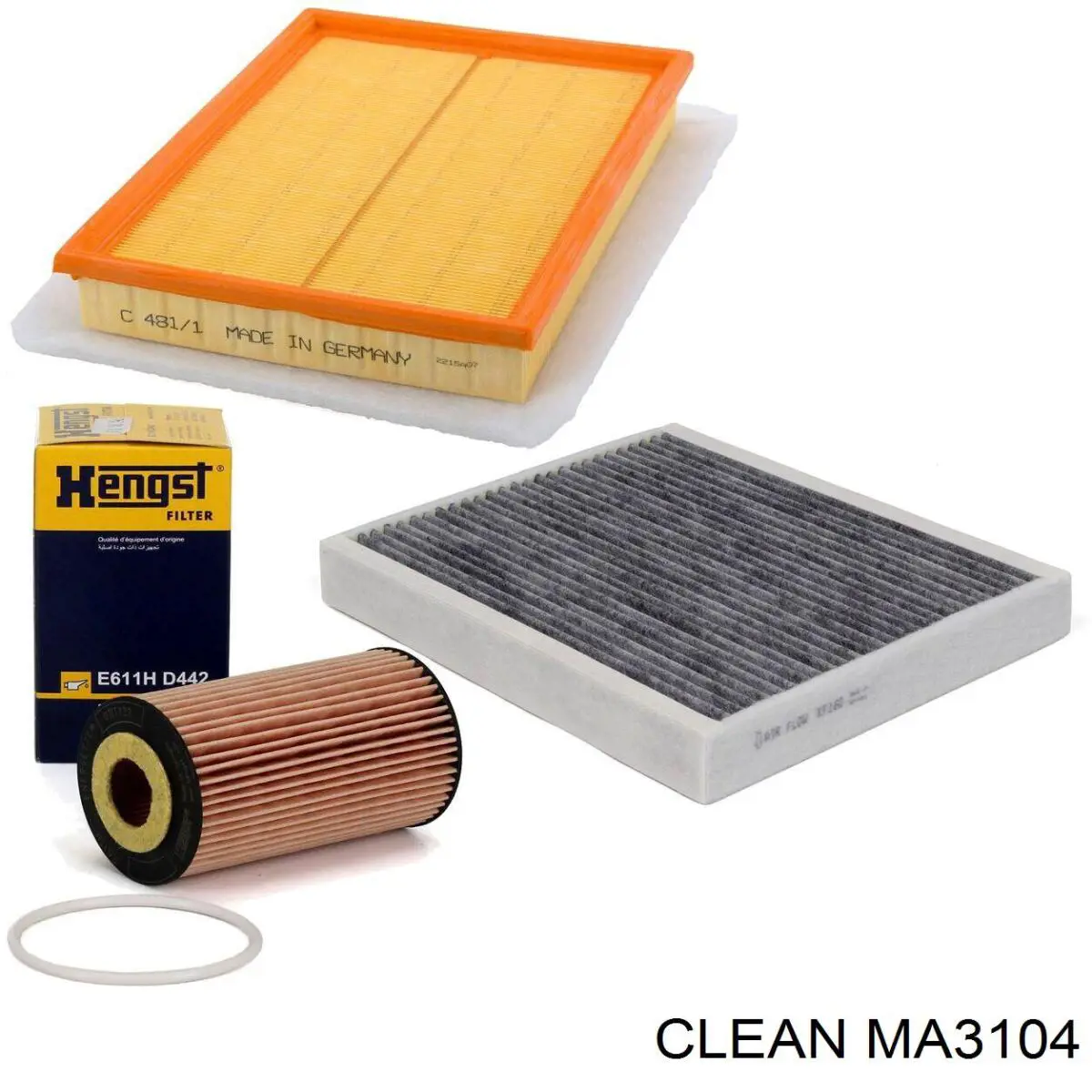 MA3104 Clean Filtro de aire de motor