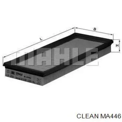 MA446 Clean filtro de aire