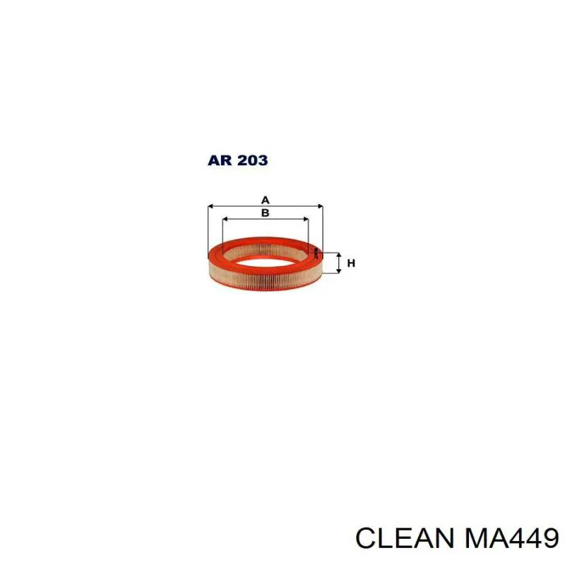 Filtro aire Purflux A462