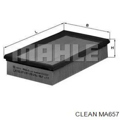 MA657 Clean filtro de aire