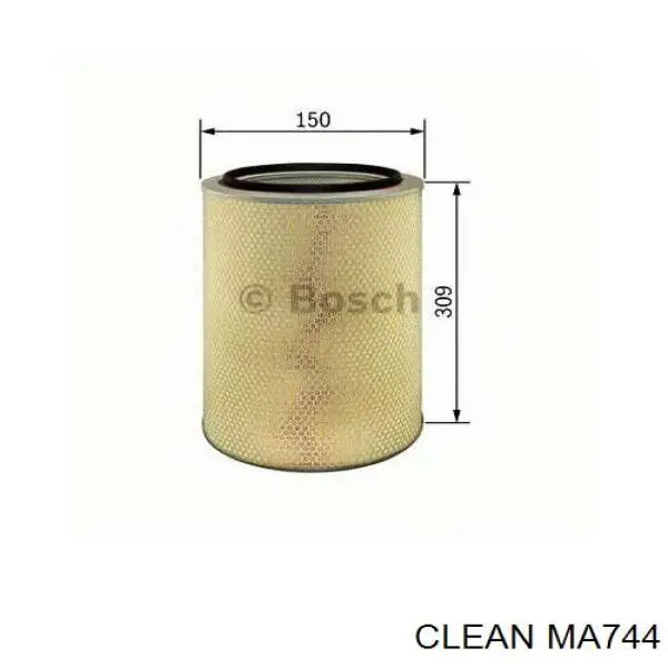 MA744 Clean filtro de aire