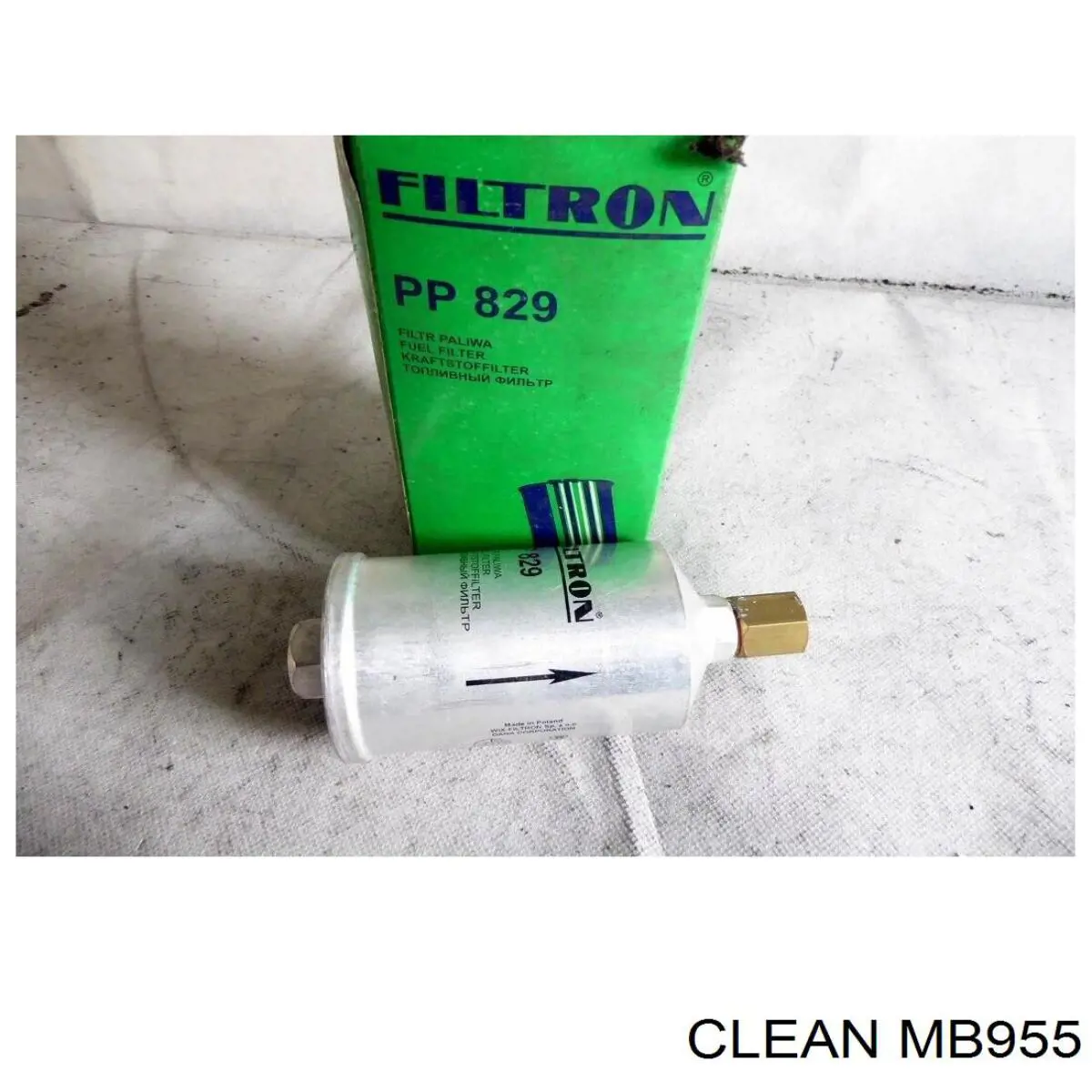 MB955 Clean filtro combustible