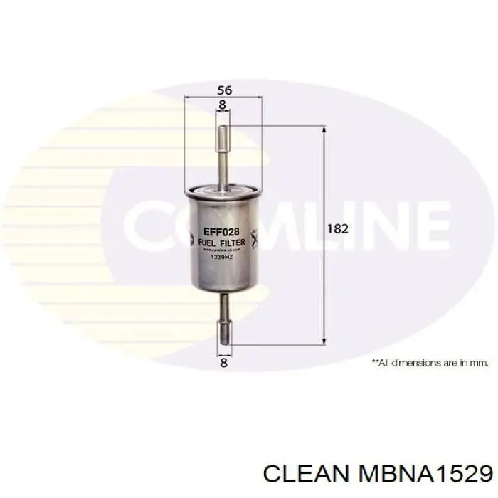Filtro combustible Clean MBNA1529 precio, desde 10,46 EUR